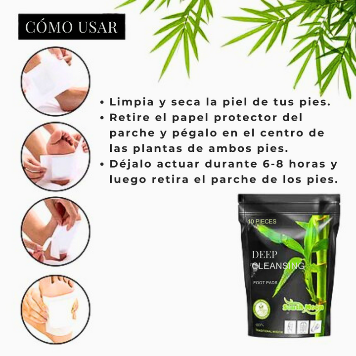 Almohadillas Detox EcoSole para Pies