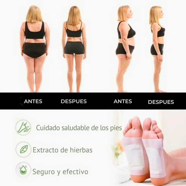 Almohadillas Detox EcoSole para Pies