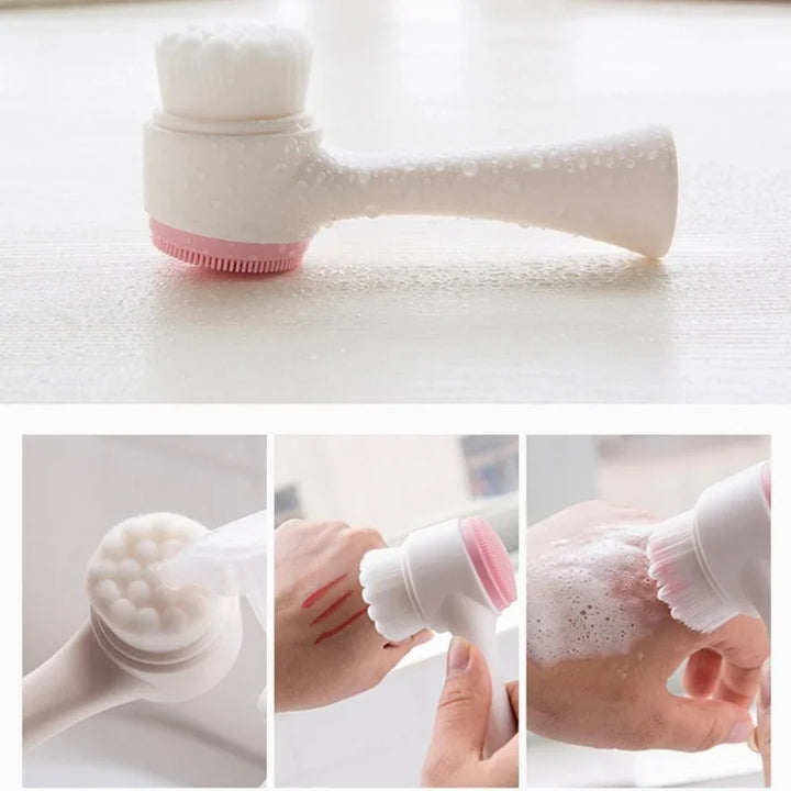 Cepillo Limpiador Facial 2 en 1  DualCare