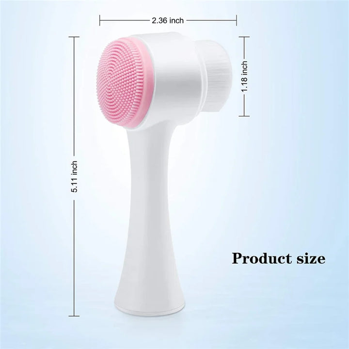 Cepillo Limpiador Facial 2 en 1  DualCare