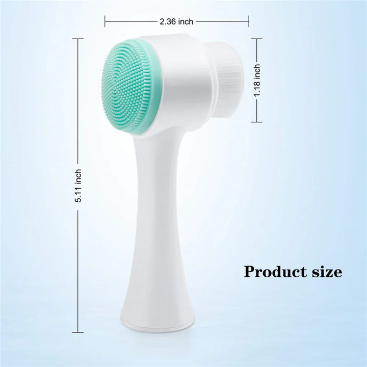 Cepillo Limpiador Facial 2 en 1  DualCare