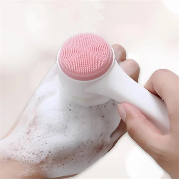 Cepillo Limpiador Facial 2 en 1  DualCare