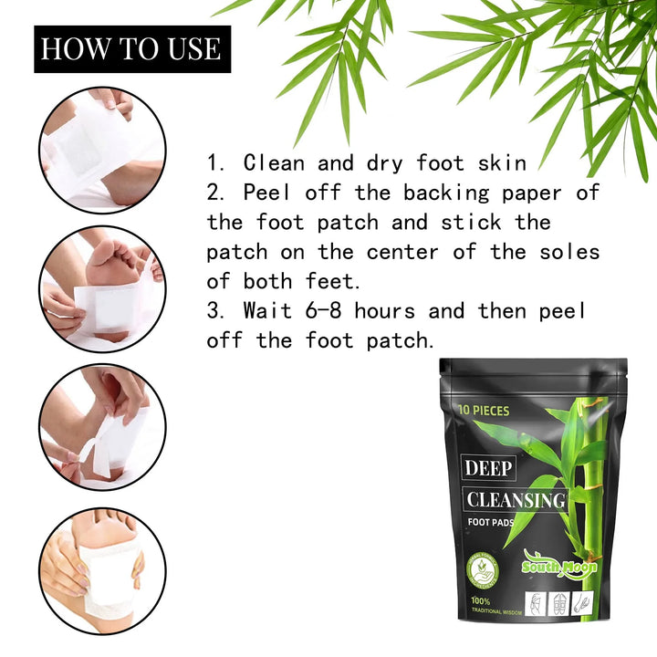Almohadillas Detox EcoSole para Pies