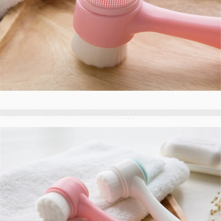 Cepillo Limpiador Facial 2 en 1  DualCare